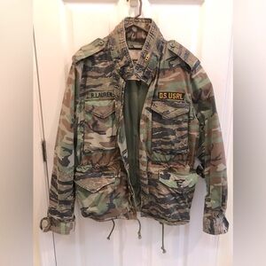 Ralph Lauren Denim & Supply vintage camo field jacket 
Large great condition